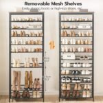 HOOBRO 12-Tier Shoe Rack - Image 5