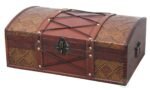 Vintiquewise Pirate Treasure Chest