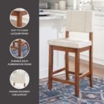 Linon Milano Counter Stool - Image 9