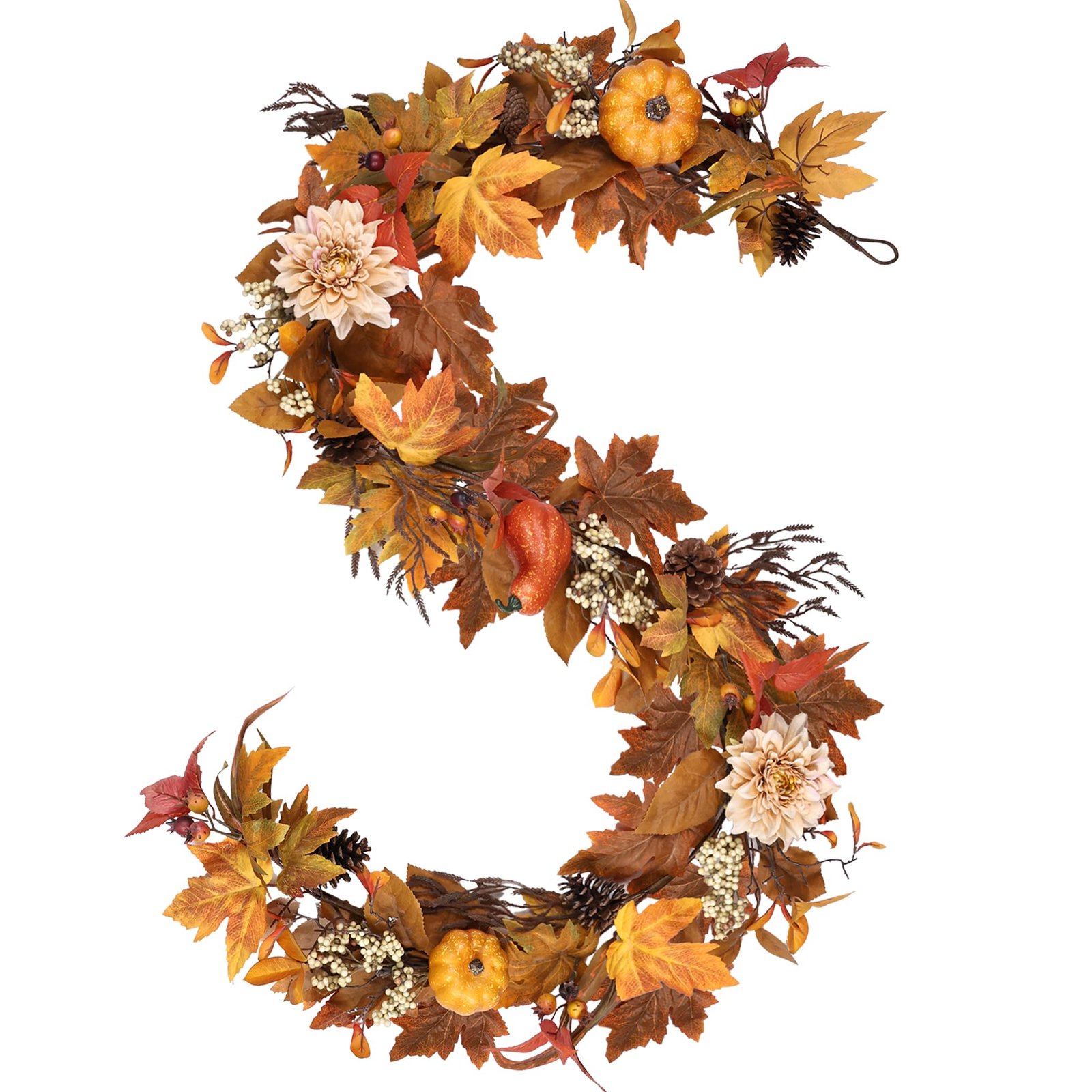 81rOe9V-OcL.jpg Autumn Maple Leaf Garland - Image 1