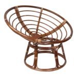 International Caravan Rattan Papasan Chair - Image 5