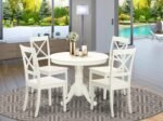 East West Furniture Dining Set - Image 2