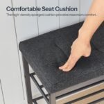 HOOBRO Shoe Bench with Cushion - Image 6