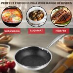 Vinod Stainless Steel Frying Pan - Image 4