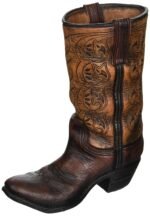 Burton & Burton Cowboy Boot Vase