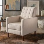 Modern Tufted Back Recliner - Image 2