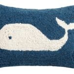 Peking Handicraft Whale Hook Pillow