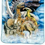 Crover Dinosaur Blanket
