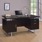 Coaster 60-Inch Computer Desk - Image 2