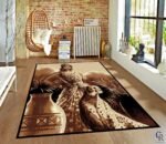 African Theme Area Rug