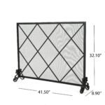 Iron Fireplace Screen - Image 3