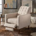 Modern Tufted Back Recliner - Image 4